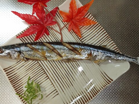 ◆秋の旬魚～秋刀魚の塩焼き